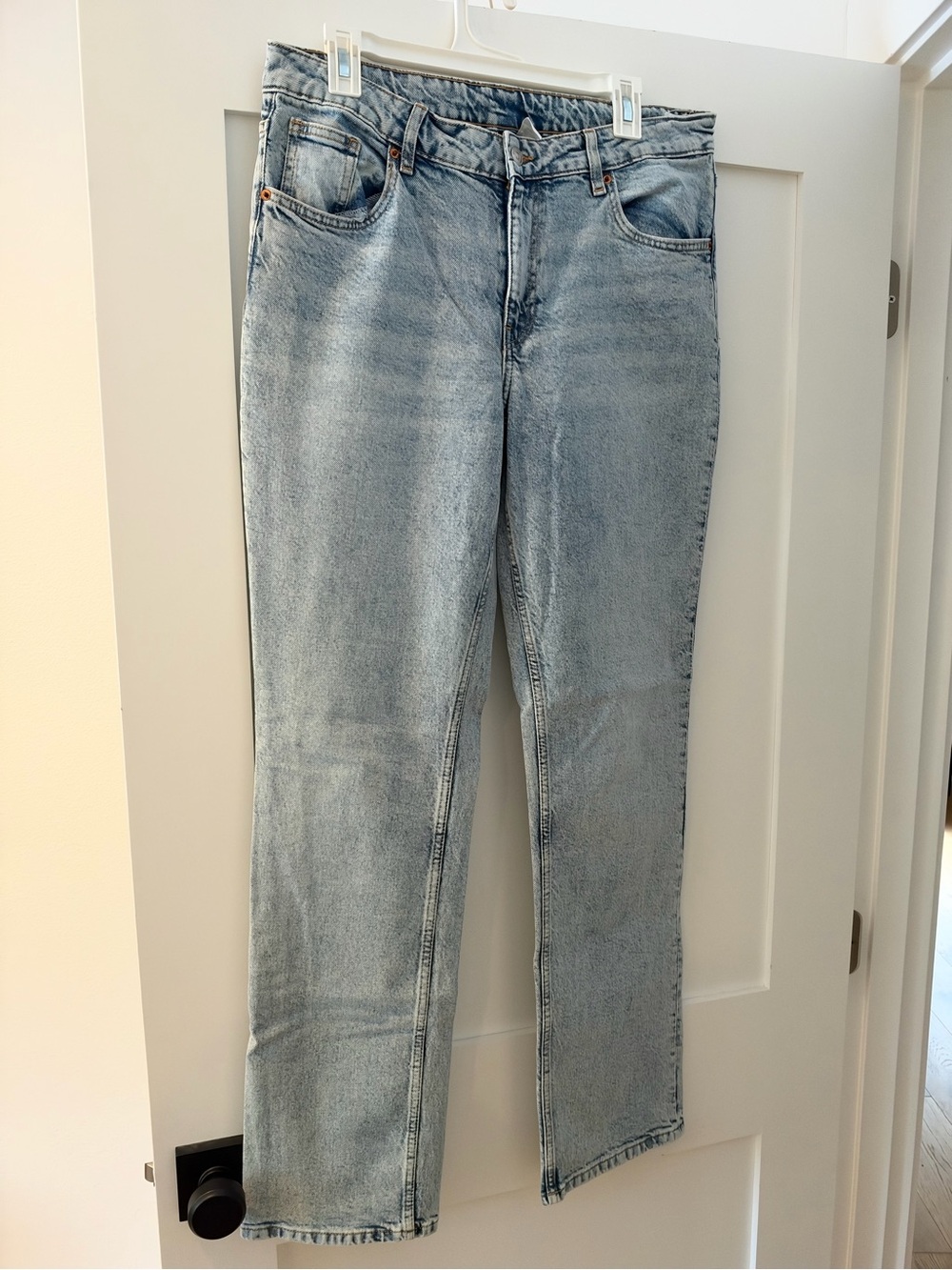 H&M Light Blue Straight Leg Women's Jeans
